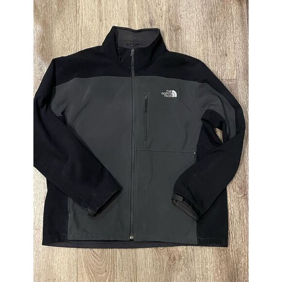 The North Face Men’s Gray and Black Jacket XL Zip - Picture 1 of 5